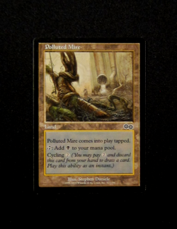 MTG POLLUTED MIRE Land Urza's Saga - Image 1