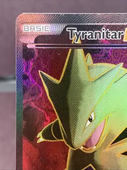 Pokemon TCG Tyranitar EX 91/98 XY:Ancient Origins Full Art HoloRare - MP - Image 2