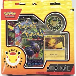 Pokemon Day 2026 Collection Box / Pikachu 30th Anniversary Promo Factory Sealed - Image 1