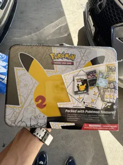 Pokemon TCG Celebrations 25th Anniversary Collectors Chest Lunch Box Tin Sealed 820650809415 - Image 3