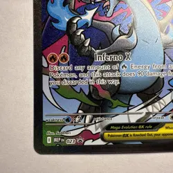 Pokemon: Mega Charizard X ex 023 Holo ME: Mega Evolution Promo NM/M - Image 4