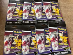 Lot Of 8 Pokemon TCG Trick or Trade Hanger Packs 2025 Halloween 15 Cards Packs - Image 1