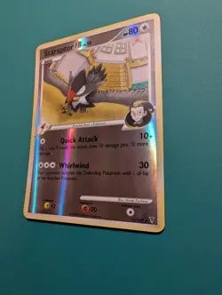 Pokemon Card 2009 Supreme Victors Reverse Holo Rare Staraptor 11/147 - Image 2