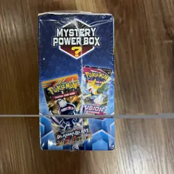 Pokemon Mystery Power Box Chase Pack Seeded 1:10 NEW SEALED 5 packs Damaged Box - Image 3