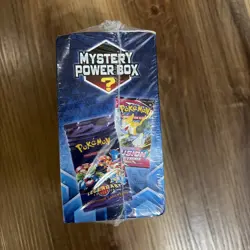 Pokemon Mystery Power Box Chase Pack Seeded 1:10 NEW SEALED 5 packs Damaged Box - Image 5