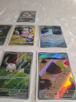 Pokemon Tcg 7 Rare Card Lot Flaafy Yamper Larvitar Dewgong - Image 3