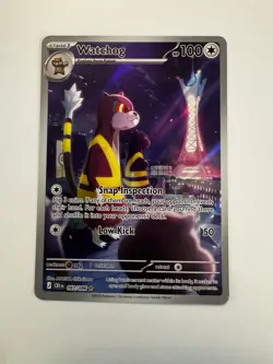 Watchdog (97/86) Holo Chaos Rising Illustration Rare Pokemon Card NM - Image 1
