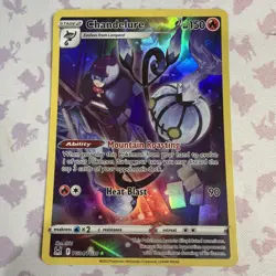 Chandelure TG04/TG30 Lost Origin Trainer Gallery Holo Rare Card Pokemon TCG NM - Image 1