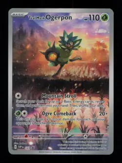 TEAL MASK OGERPON PROMO HOLO 123 NM POKEMON - Image 1