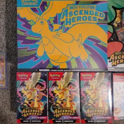 Pokemon Bundle Ascended Heros Prismatic Evolutions ETB Booster Bundle Pin... - Image 3