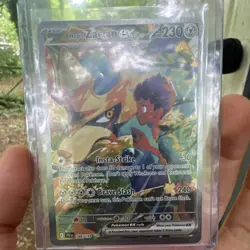 Hop's Zacian ex 186/159 Sv09 Journey Together SIR Full Art Holo English - Image 1
