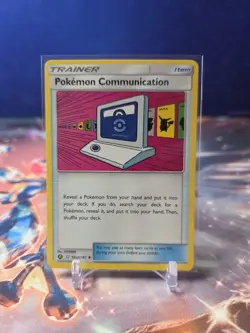 Pokemon Communication 152b/181 Team Up Alternate Art Promo Pokemon TCG - Image 1