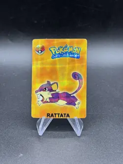 Rattata Holo Vintage Pokemon Gotta Catch Em All Vending Prism Sticker 1290 - Image 1
