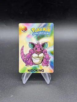 Rattata Holo Vintage Pokemon Gotta Catch Em All Vending Prism Sticker 1290 - Image 2