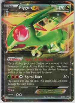 Pokemon TCG Flygon EX Promo XY Promos XY61 - Image 1
