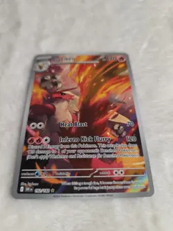 Blaziken 192/182 Destined Rivals Illustration Rare IR NM Pokemon TCG - Image 1