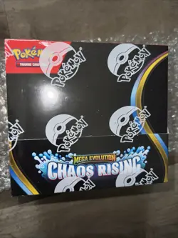 Pokemon Chaos Rising Booster Box SEALED IN HAND - Image 1