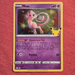Pokemon Celebrations: Mew 011/025 Holo - NM - Image 1
