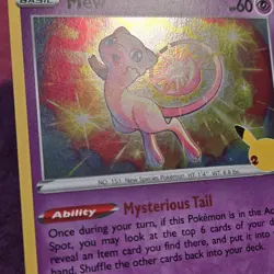 Pokemon Celebrations: Mew 011/025 Holo - NM - Image 2