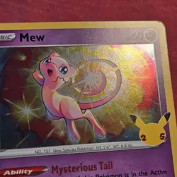 Pokemon Celebrations: Mew 011/025 Holo - NM - Image 3