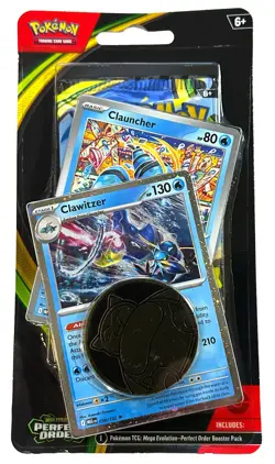 Pokemon Perfect Order - Checklane Blister 2x Bundle SEALED - Steelix + Clawitzer - Image 2