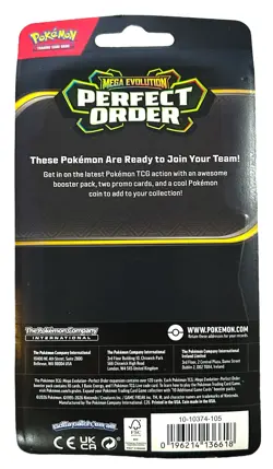 Pokemon Perfect Order - Checklane Blister 2x Bundle SEALED - Steelix + Clawitzer - Image 3