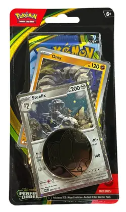 Pokemon Perfect Order - Checklane Blister 2x Bundle SEALED - Steelix + Clawitzer - Image 4