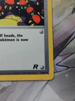 Pokemon TCG Sleep! Team Rocket 79/82 Regular HP. - Image 5