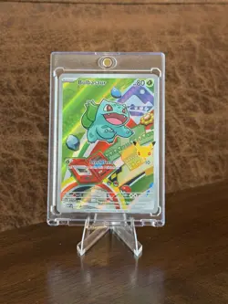 Pokemon Bulbasaur 037 ME Mega Evolution Promo Holo Basic 80 HP 10 Plant - Image 1