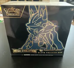 Pokemon TCG Mega Evolution Pokemon Center ETB - Mega Lucario 🔥 SEALED!! 🔥 - Image 1