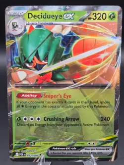 Decidueye Ex 12/88 - Perfect Order - Pokemon TCG NM - Image 1