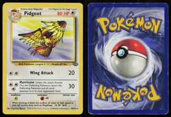 PIDGEOT 24/64 RARE JUNGLE POKEMON UNLIMITED HP - Image 3
