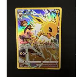 Pokemon Jolteon Ultra Rare Holo SWSH09 Brilliant Stars TG04/TG30 Eng 2022 - Image 1