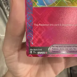 Pokemon TCG Hero's Cape 152/162 SV05: Temporal Forces Ace SPEC Holo Eng 2024 - Image 5