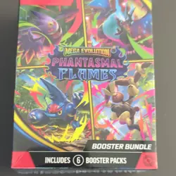 Pokemon TCG Mega Evolution Phantasmal Flames Booster Bundle Sealed- New in Box - Image 1