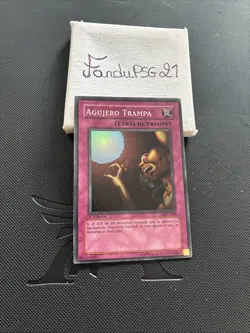 Yu Gi Oh Agujero Trampa Trap Hole LDD-S058 1st Edition 1996 - Image 1