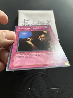 Yu Gi Oh Agujero Trampa Trap Hole LDD-S058 1st Edition 1996 - Image 2