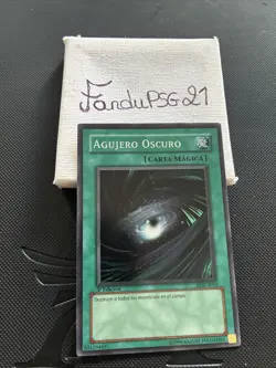 Dark Hole Agujero Oscuro Yu-Gi-Oh! Spanish 1st Edition LDD-S052 - Image 1