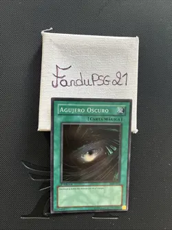 Dark Hole Agujero Oscuro Yu-Gi-Oh! Spanish 1st Edition LDD-S052 - Image 2