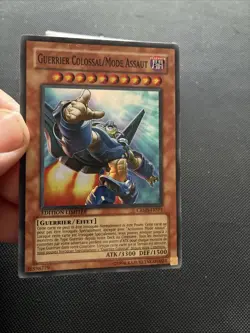 CARTE Yu Gi Oh GUERRIER COLOSSAL/MODE ASSAUT CRMS-FRSP1 - Image 4