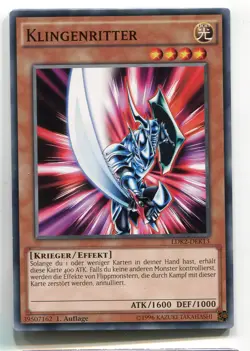 Yu-Gi-Oh! PLAYED/POOR Klingenritter Common - Image 1