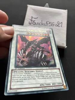 CARTE Yu Gi Oh DRAGON OGRE DU NEANT PRC1-FR021 1ere edition - Image 2