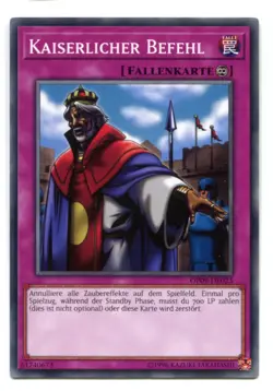 Yu-Gi-Oh! PLAYED/POOR Kaiserlicher Befehl Common - Image 1