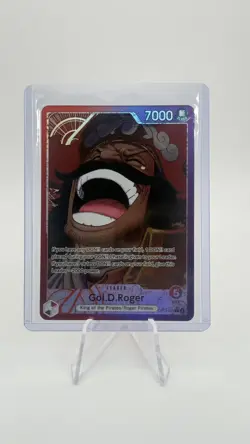 One Piece Gol.D.Roger OP13-003 Carrying On His Will Alt Art Leader - Image 1