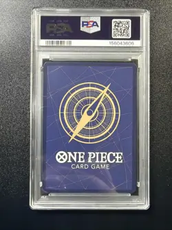 Monkey.D.Luffy Alternate Art SEC OP10-118 Royal Blood Foil One Piece PSA 10 A2 - Image 2