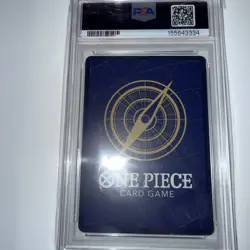 2025 One Piece OP11 (ST18-005) Luffy-Tarou SR Special Alt Art (JP) PSA 9 - Image 5