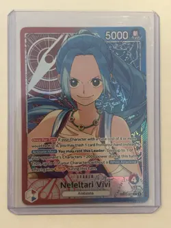 One Piece EB03 Nefeltari Vivi Alt Art Leader EB03-001 PRE-RELEASE NM/MINT 🔥 - Image 1