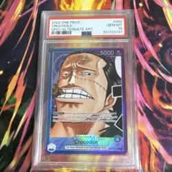 Crocodile OP01-062 Alternate Art Leader Romance Dawn PSA 10 2022 - Image 3