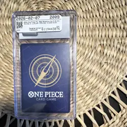 Bandai One Piece CCG Monkey D. Luffy Best Selection Vol.3 Promo Alt Art CGC 10 - Image 2