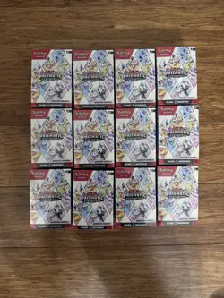Lot of 12 Pokemon Prismatic Evolutions 8.5 Booster Bundle *IN HAND* Ships now 🚚 - Image 1